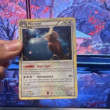 Noctowl 8/123 Heartgold & Soulsilver Holo picture