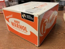 Andy Warhol Ice Cream Serving Cones, Spoons & Tray Fantastic in Plastic with Box picture