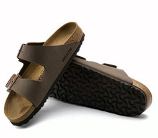 Birkenstock Arizona Women's Comfort Sandals Mocha Slides picture