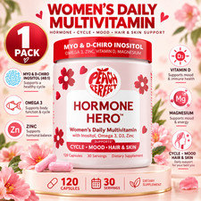 Peach Perfect Inositol Multivitamin Myo D-Chiro Inositol Omega 3 1-3 Pack picture