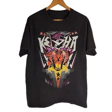 Collection KESHA Animal Tour Shirt 2010 Gift For Fan Black All Size Shirt KK1700 picture