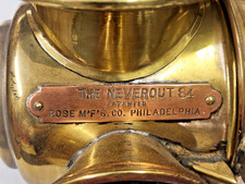 Neverout 84 Lamp Antique Jeweled Bike Lantern Made In USA Rose MFG Philadelphia picture