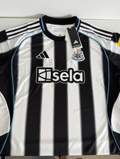Adidas Newcastle United FC 25/26 Home Authentic Soccer Jersey JI7391 Size XS picture