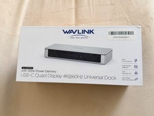 Wavlink WL-UG69PD12 USB-C Dual 4K Universal Docking Station 100w Dock NEW picture
