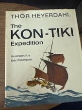 The Kon-Tiki Expedition (Thor Heyerdahl - 1964) Vintage book.  picture