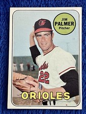 1969 Topps Set-Break #573 Jim Palmer EX-MINT picture