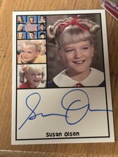 Susan Olsen Autograph Brady Bunch Autograph Card Rittenhouse picture