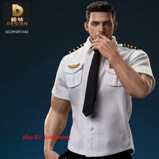 Design×TG_ONE Studio 1/6 Mixed Race BoyFriend The Captain Barefoot Resin Statue picture
