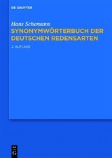 Hans Schemann Synonymwörterbuch der deutschen Redensarten (Hardback) picture