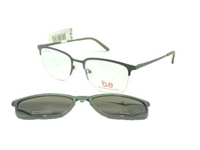Bio Eyes Orion Green Eyeglass Frames With Clip-On 53 19 144 picture