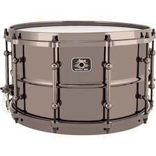 Ludwig Universal Series 8x14 Brass Snare Drum, Black Brass picture