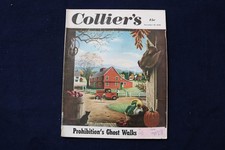1949 NOVEMBER 26 COLLIER'S MAGAZINE - FARM HOUSE COVER - E 34464 picture