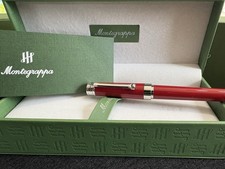 Montegrappa Parola Amarone Red Rollerball Pen ISWOTRID Italian Luxury Boxed picture
