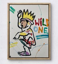 OMAN Original Where The Wild Things Are Painting 11x14 Canvas Max Art Expression picture