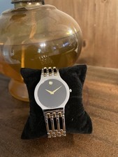 Movado Esperanza 84 G2 1881 Two-Tone Black Museum Dial 32mm Swiss Quartz picture