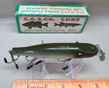 Wonderful Old Creek Chub Pikie, #703 Silver Shiner, C. 1940's-50's, Correct Box picture
