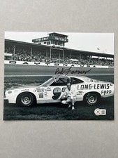 Charles Red Farmer autographed signed 8x10 photo Beckett BAS COA NASCAR HOF Gang picture
