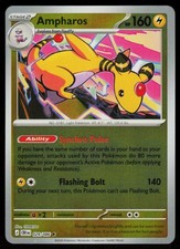 Ampharos 029/086 Rare Chaos Rising Pokemon Reverse Holo Near Mint picture