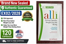 Alli Orlistat 60mg Weight Loss Aid 120 Capsules Refill Pack NEW Sealed Exp 02/20 picture