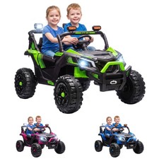 Qaba 24V 2 Seater Ride On Truck Car for Big Kids with Remote Control picture