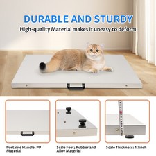 Portable Large Platform Digital Floor Scale 660Lbs Postal Animal Vet Pet Scale picture