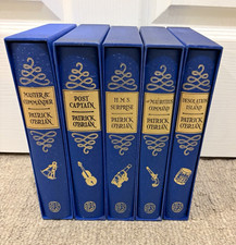 Patrick O'Brian Folio Society Set. Minor staining top edge. Inside clean. picture