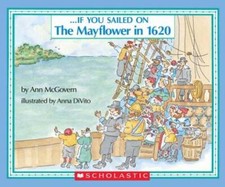 . . . If You Sailed on the Mayflower in 1620 - Paperback By Ann McGovern - GOOD picture