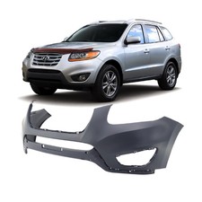 2010-2012 Hyundai Santa Fe Primed Front Bumper Cover HY1000181 865110W700 picture
