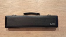 E.L. DeFord Elkhart I Silver Plated Flute w/ Original Case Band Wind Instrument picture