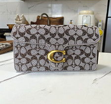 Coach Tabby Shoulder Bag 26 in Crystal Signature Jacquard picture