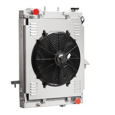 3 Row Radiator+Shroud Fan Relay fit 2004~09 Dodge Durango 2007-09 Chrysler Aspen picture