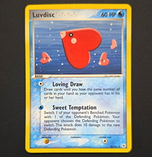 Pokémon TCG Luvdisc EX Crystal Guardians 7/100 Rare English picture