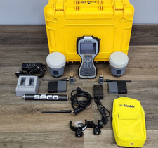 Trimble R10 Dual GPS GNSS Beidou Galileo RTK Base & Rover Setup w/ TSC3 Access picture