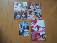 Vera Chytilova DAISIES SEDMIKRASKY original movie Mini poster japan Flyer 4set picture