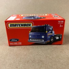 2024 Matchbox Power Grabs 1965 Ford C900 Truck Blue 70/100 1:64 Diecast Car picture