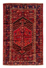 Traditional Vintage Hand-Knotted Area Rug 4'3