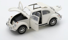 SCHUCO,VOLKSWAGEN Kafer Beetle 1963 white 1/18 18U00154 picture