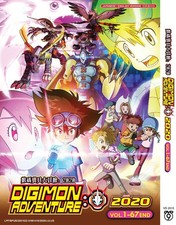 Digimon Adventure 2020 (Vol.1-67 end) Anime DVD - *English Dubbed* Version picture