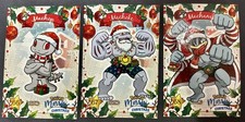 MACHOP X MACHOKE X MACHAMP LOT-POKEMON KANTO COLLECTOONS CHRISTMAS HOLO picture