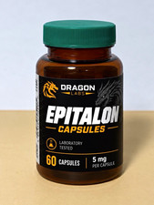 Dragon Labs Epitalon 5mg Capsules 60ct Laboratory Tested Telomerase Health picture