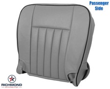 05-06 Lincoln Navigator Ultimate -Passenger Side Bottom Leather Seat Cover Gray picture