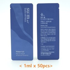 SU:M37 Water-full Marine Relief Ampoule Essence 1ml x 50pcs Moisture K-Beauty picture