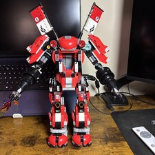 Lego Ninjago Movie 70615 Fire Mech Kai 95% Complete Used Condition. picture