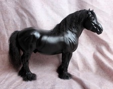 Breyer Custom Sunburnt Black Traditional Scale Georg with Mohair  picture
