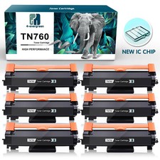 6PK TN760 TN730 Toner Compatible For Brother MFC-L2710DW HL-L2350DW DCP-L2550DW picture