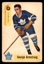 1958-59 Parkhurst Hockey #48 George Armstrong GD picture