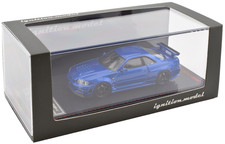 Ignition Model Nissan Skyline GT-R (BNR34) NISMO - Blue Metallic 1:64 Car IG4174 picture