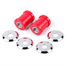 Polyurethane Handlebar Bushings For Harley Davidson Big Twin Models 1973+ Red picture