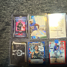 10-Card Mixed Sports Lot of autos and numbered cards picture