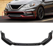 3PCS Car Front Bumper Spoiler Lip fit for 2020 for Nissan Slyphy (sentra) picture